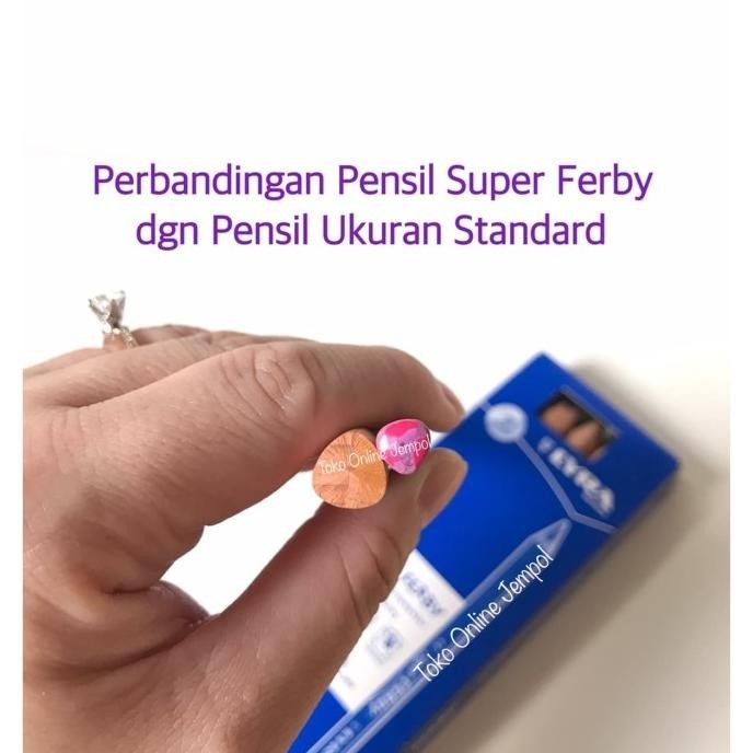 

Best - ATK0767LR Tangan Kidal 10mm Super Ferby Graphit Lyra Pensil 1830101