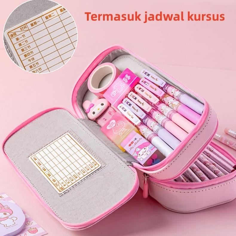

Viral Kotak Pensil Sanrio Kapasitas Besar Kawaii Cinnamoroll Melody Hellokitty Melody Pensil Sekolah Tas Pensil Kartun Kotak Alat Tulis Hadiah Alat Tulis Murah