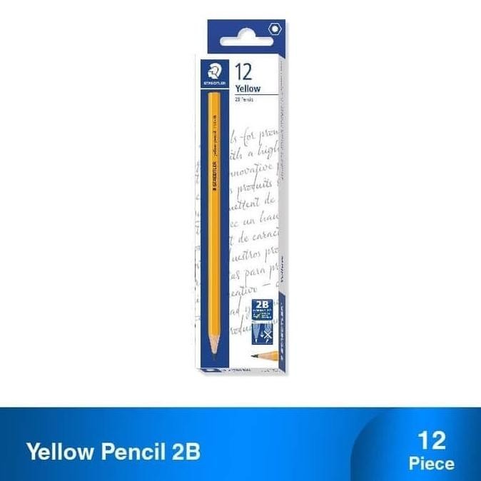 

Berkualitas! LUSIN Pensil Staedler Yellow 2B - 133 ~