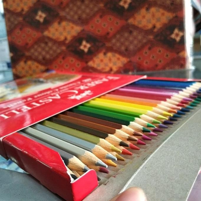 

Terbaru! Pensil Warna Faber-Castell 48 Warna Panjang ,,