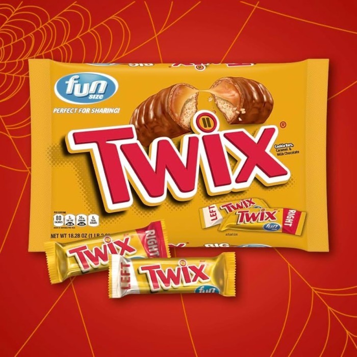 

Twix Chocolate Fun Size Caramel Cookie Chocolate Bars USA