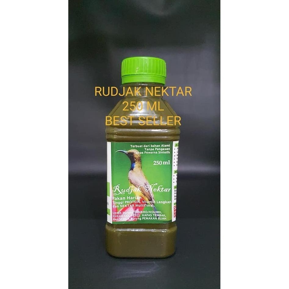 Pakan Harian Kolibri Rudjak Nektar 250 Ml Nektar Rujak 250 Ml