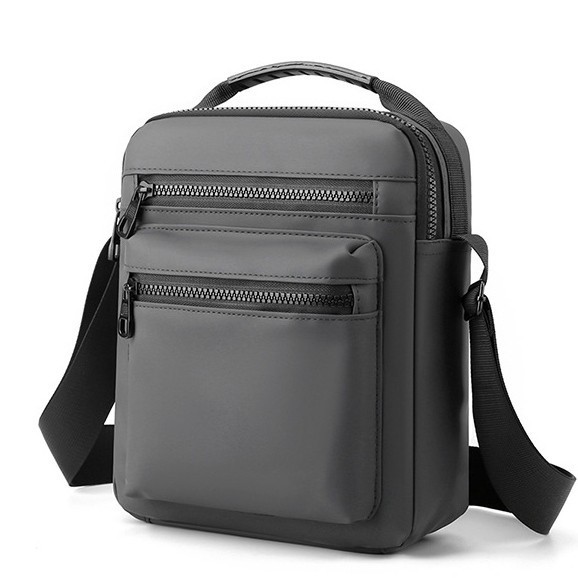 tas selempang pria TAS SELEMPANG PRIA ANTI AIR HITAM ANTONY TA683G2 IMPORT SLING BAG COWO(K4M7) tas 