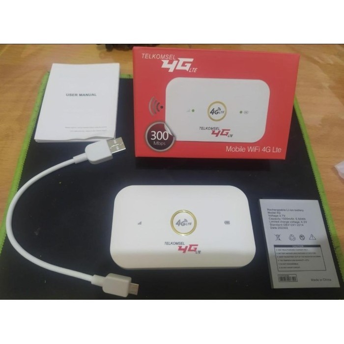 TERMURAH - MODEM MIFI WIFI 4G LTE UNLOCK ALL OPERATOR 150Mbps