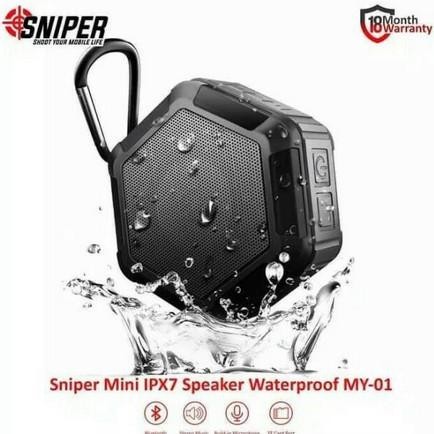 Sniper Mini MY-01 IPX7 Speaker Waterproof Bluetooth Portable Original