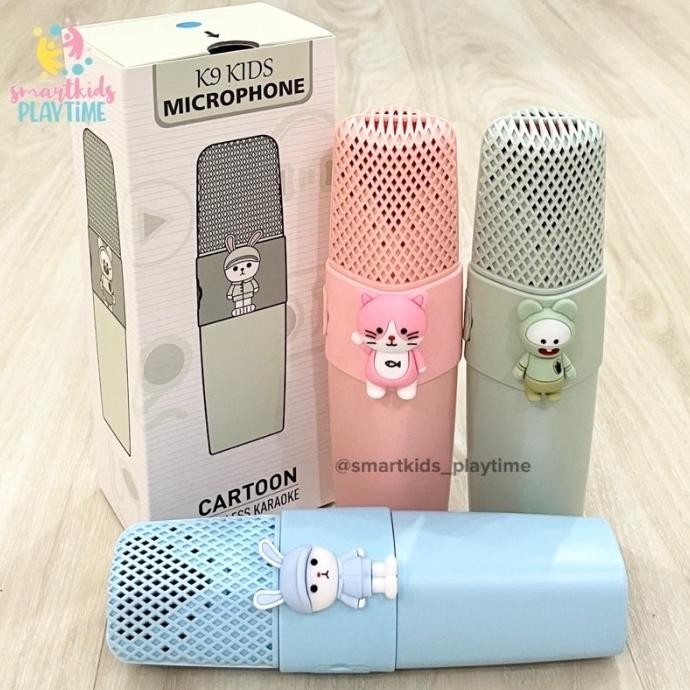 Kids Cute Microphone Speaker (bluetooth connect ke HP)
