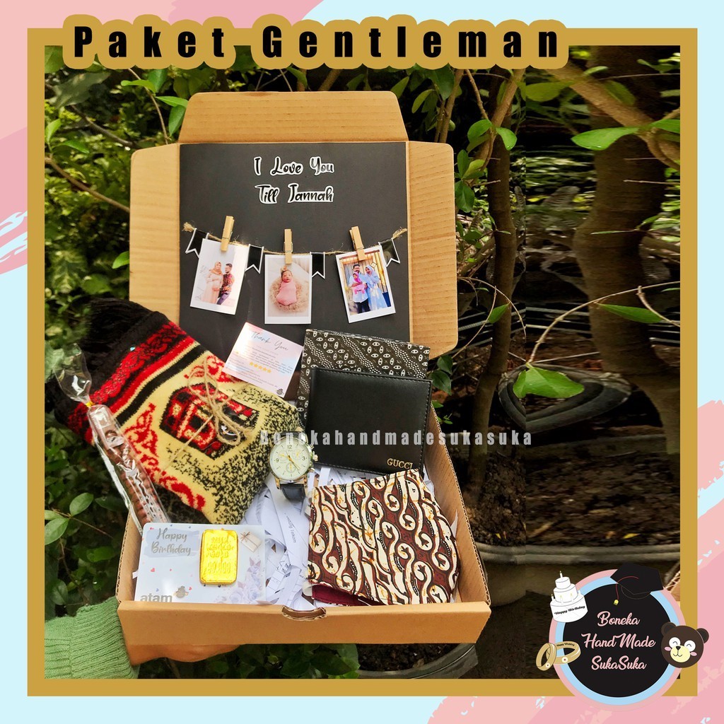 [SYAR'I MINERV] GIFT BOX HAMPERS KOKO MUSLIM PREMIUM UNTUK LEBARAN 2021 PRIA DEWASA KADO COWOK
