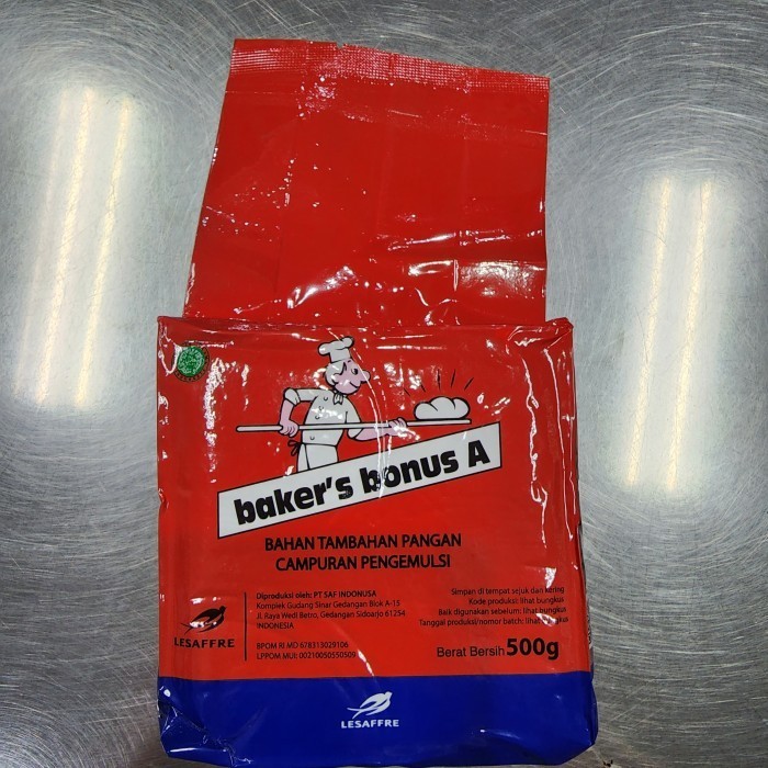 

TERMURAH BAKER'S BAKER BONUS A (BREAD IMPROVER) BAKERBONUS 500G