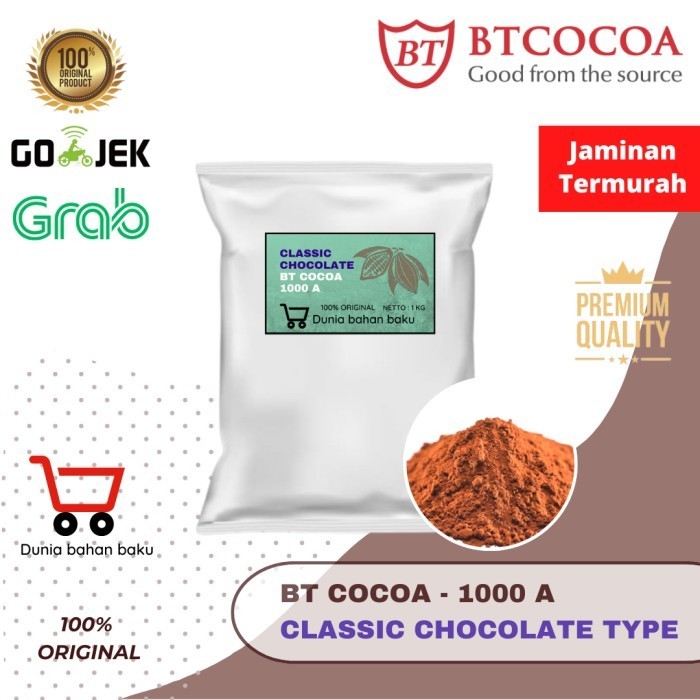 

TERMURAH BT COCOA JAVA CLASSIC POWDER BT 1000 A 1 kg coklat ASLI