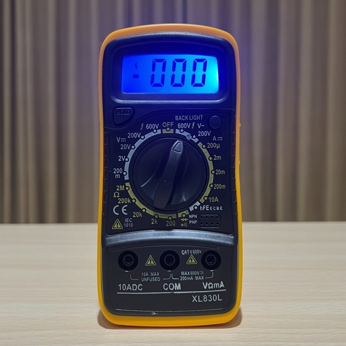 Multimeter Digital Tester Multitester Avometer Dt-830L Xl830L Best