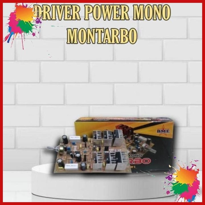 driver power mono montarbo bme karakter flat driver montarbo bme (kwj)