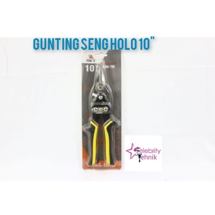 

Gunting Holo Seng 10" Lurus / Aviation Tin Snap 10 Inch Best