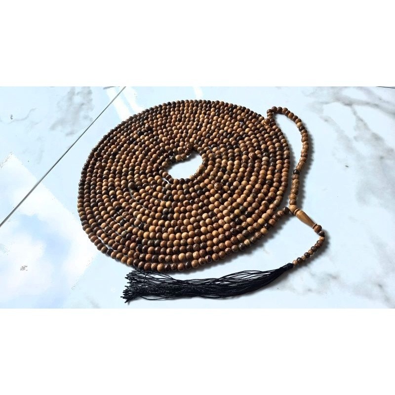 [SYAR'I MINERV] tasbih kayu gaharu 1000 butir tasbih gaharu 1000 butir tasbih 1000 biji tasbih