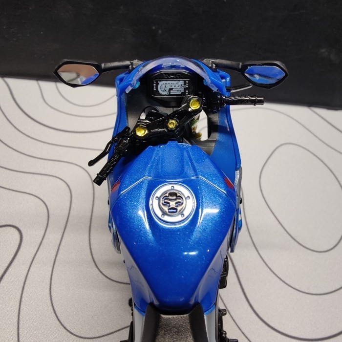 Hot Sale Diecast Motor Suzuki Gsxr 1000R Ecstar Motogp Skala 1:12 Termurah
