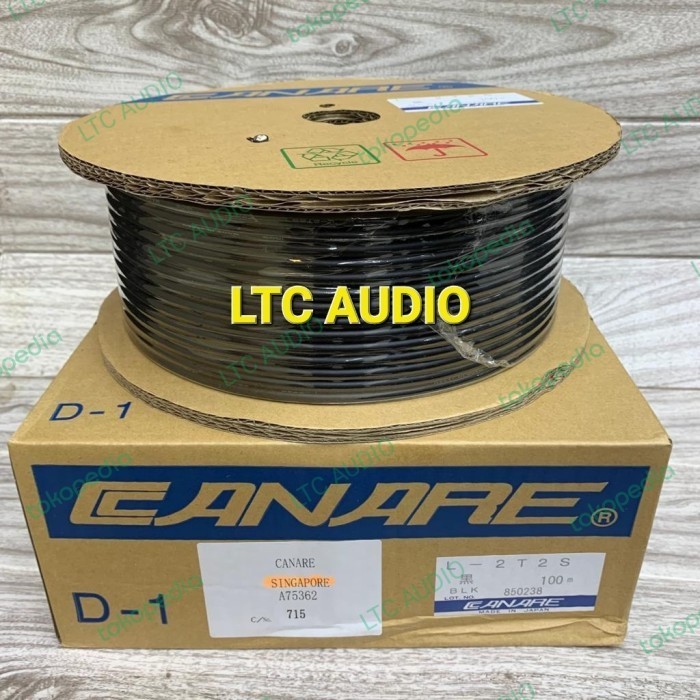 KABEL CANARE L2T2S ORIGINAL JAPAN 100 METER / KABEL CANARE L-2T2S ORI