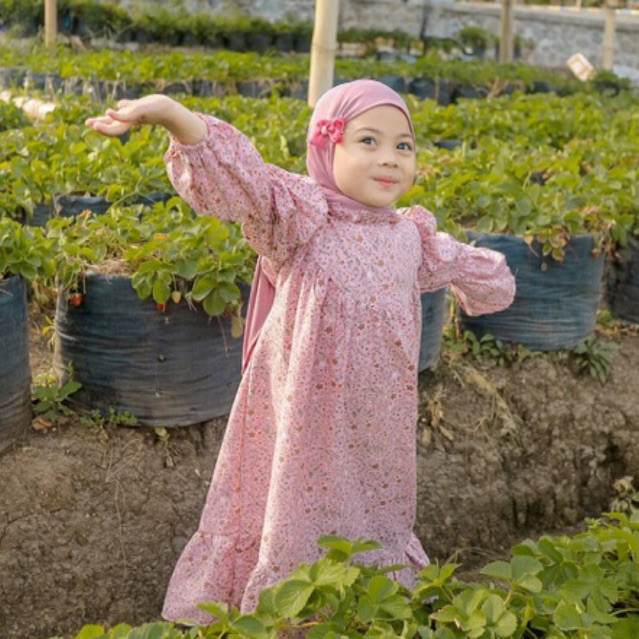 Baju Muslim Anak Terbaru2024 Bajugamis Anak2 Perempuan Umur 11 12 Tahun Gmis Anak2 Tanggung Gamis An