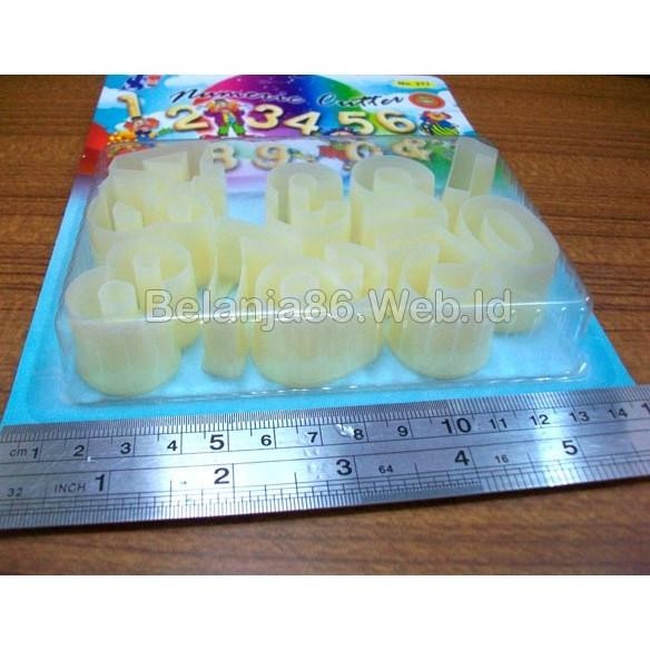 

WOW Sinlian no.217 Angka / Numeric Biscuit Cutter