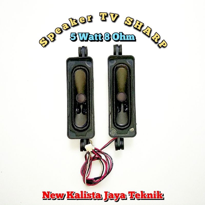SPEAKER TV SHARP 5 WATT 8 OHM ORIGINAL SPEKER TV SPEKER SHARP SPEAKER TV SPEAKER SHARP ORI