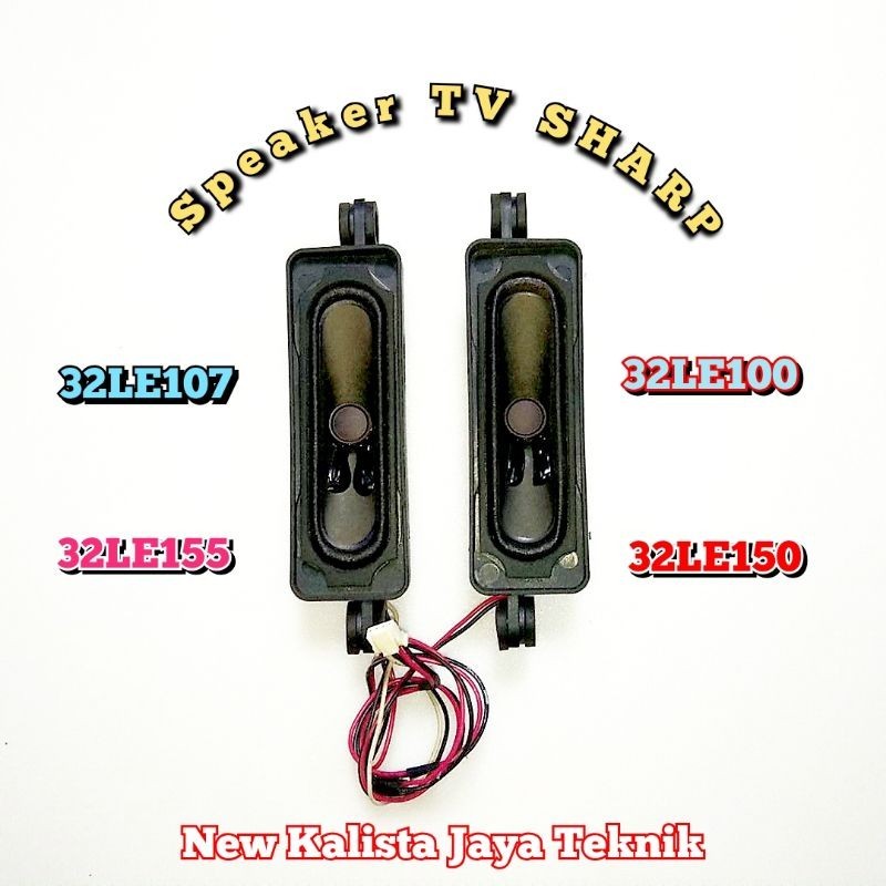 SPEAKER TV SHARP LC-32LE100M ORIGINAL SPEAKER TV 32LE100 SPEKER TV LED SHARP LC 32LE100M SPEKER SHAR