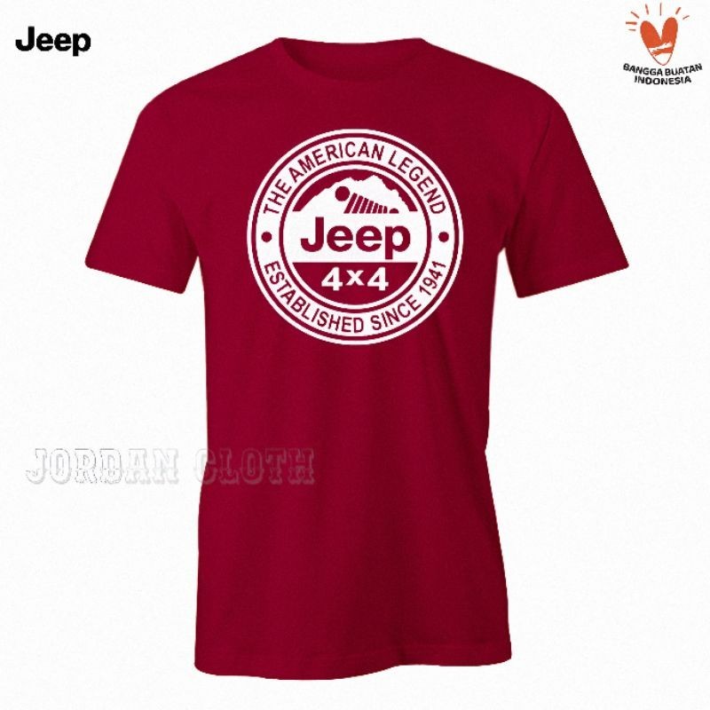 Tshirt Baju Kaos American Jeep Legend