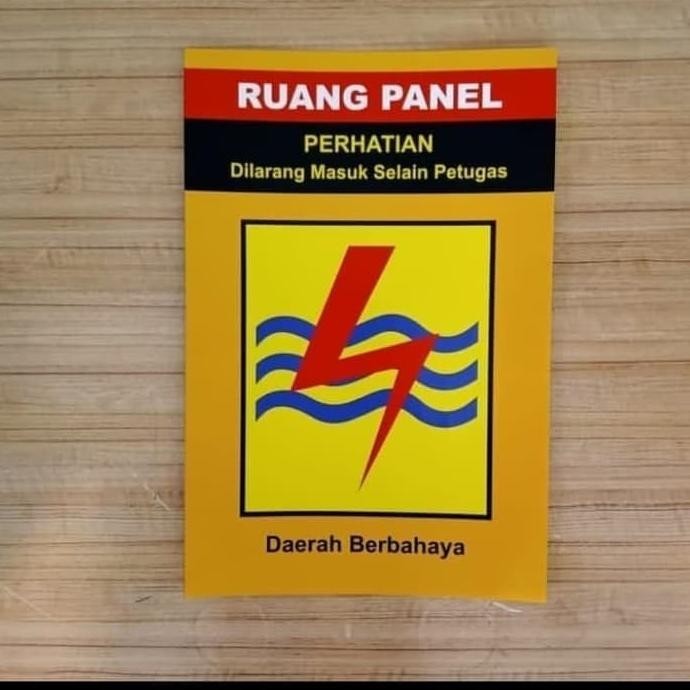 

sticker tegangan timggi ruamg panel uk 20x30cm sign rambu