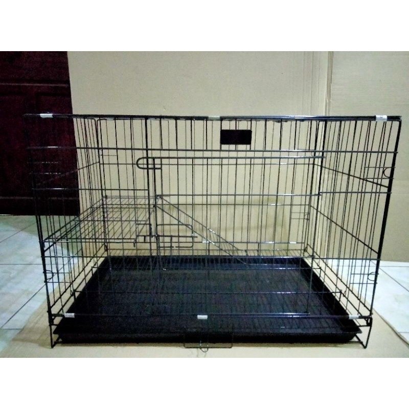 PROMO KANDANG KANDANG KUCING/ANJING/MUSANG/HEWAN LIPAT TINGKAT 1 UKURAN XL (754555)