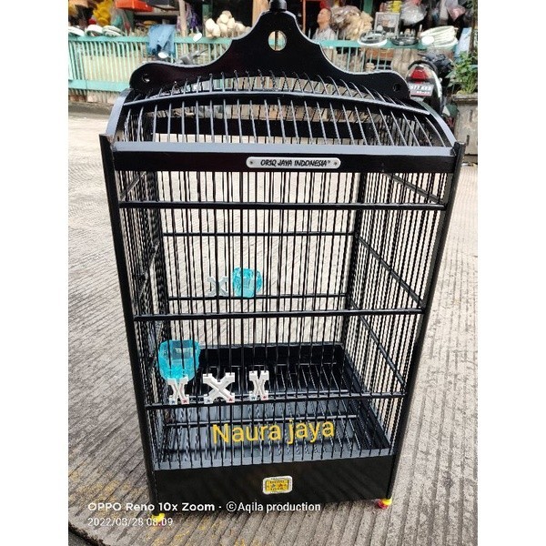 PROMO KANDANG SANGKAR KOTAK ORIQ JAYA HITAM