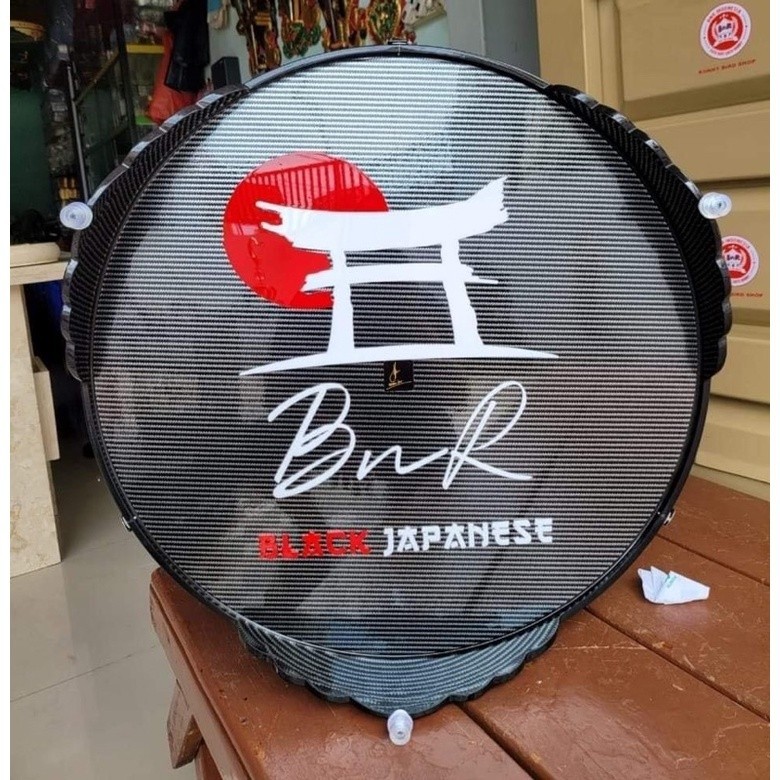 PROMO KANDANG SANGKAR KANDANG MURAI BNR JAPANISE 3D CARBON AKRILIK TIMBUL