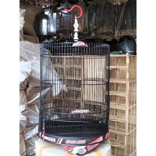 PROMO KANDANG Sangkar Murai Ebod Decal Bambu no.2