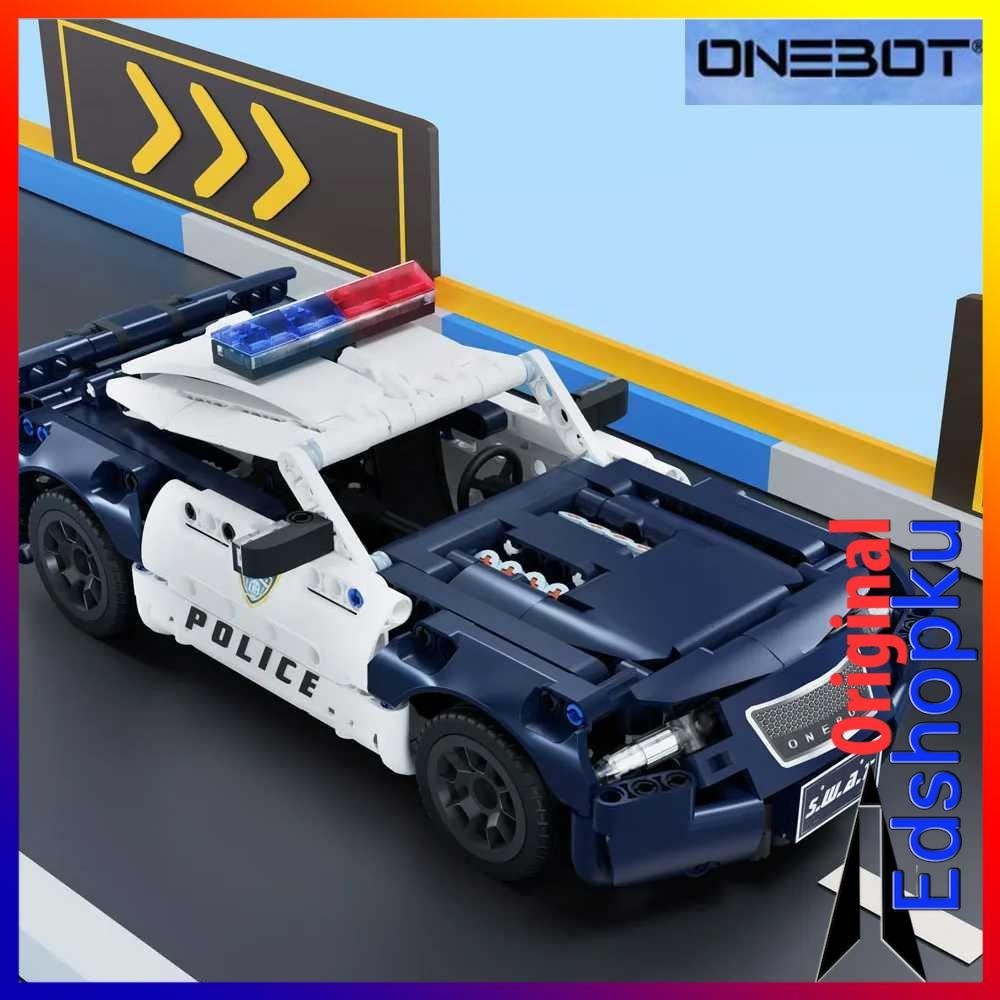 Mainan Anak Rakit Mobil Polisi 1:16 LEGO 560+ Building Blocks