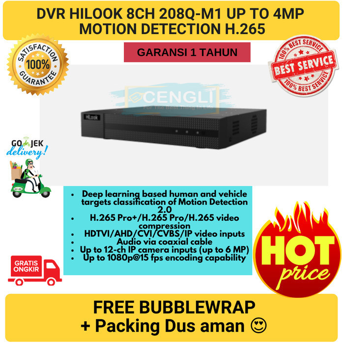 PAKET CCTV HILOOK 4 KAMERA