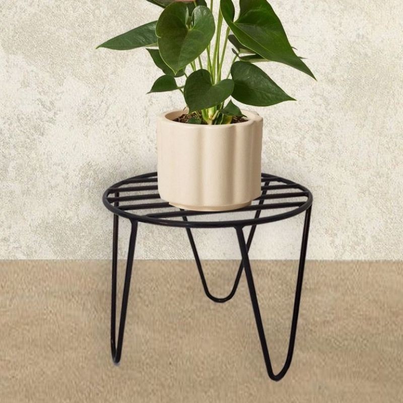 standing pot v tinggi 20cm