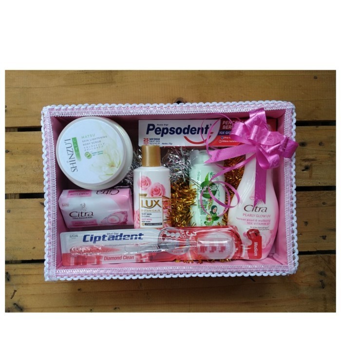 Terlaris 1 Set Paket Seserahan Perlengkapan Mandi minimalis SALE