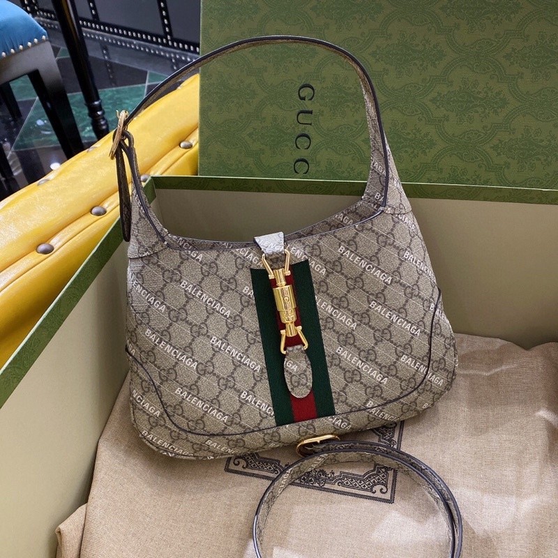 PO Gucci x Balenciaga Jackie 1961636706 hobo tas slempang sling bag