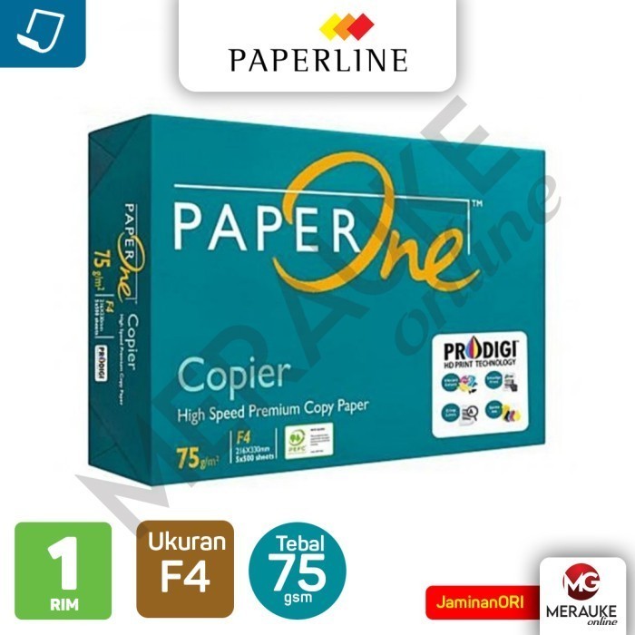 

HARGA DISKON Kertas HVS Paper One F4 75 GSM