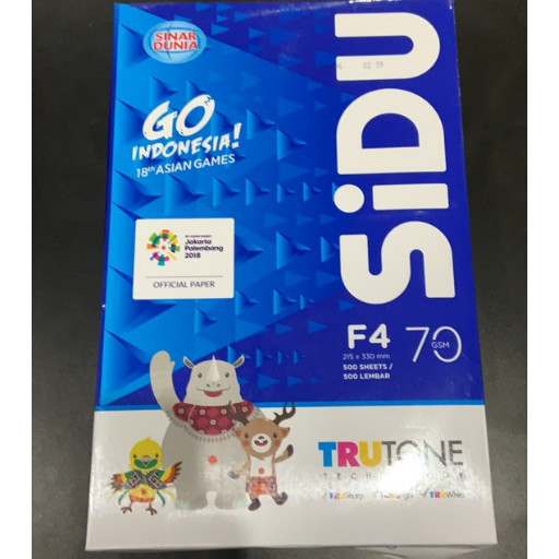 

HRG DISKON (1 RIM) Kertas HVS Folio F4 Sinar Dunia 70 gr (Harga Khusus Online)
