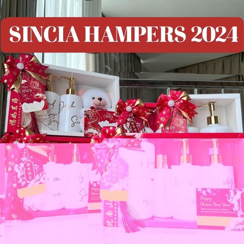 

Terlaris Sincia Hampers Cny 2024 Gong Xi Fa Cai Red / White Box Imlek . Botol Refill Kado Gift Parcel Hadiah Hari Raya Luxury Mewah Tempat Sabun Cair Aesthetic Kamar Mandi Dapur Set Cod