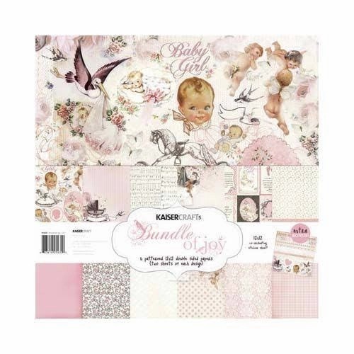 

TERMURAH Kaisercraft Bundle of joy Paper pack 12in