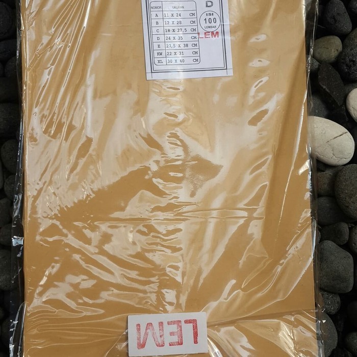 

JUAL Amplop coklat / samson guanaco D Lem ( Folio ) 24x35 cm