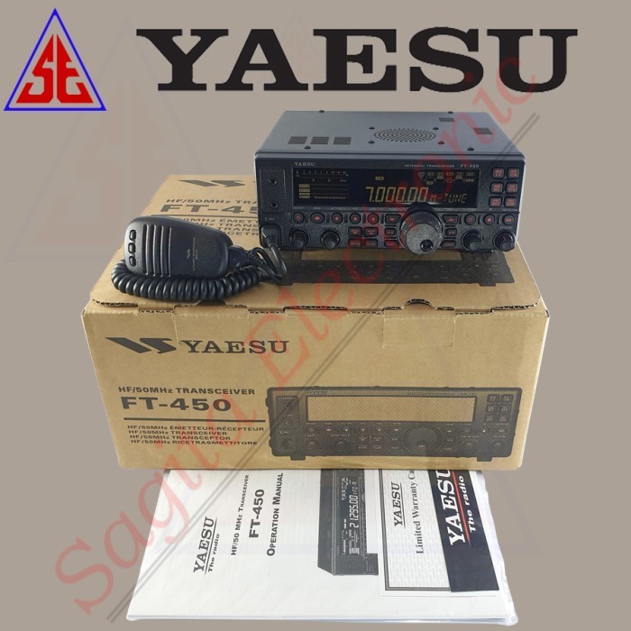 SSB YAESU FT450 100W HF 1.8-50 MHZ / FT 450