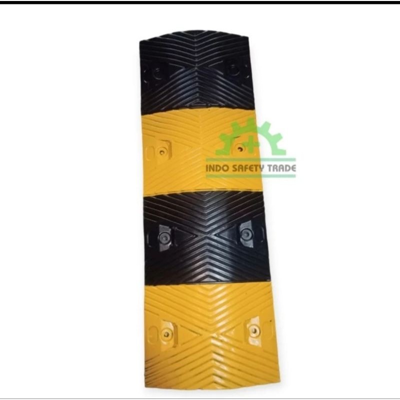 Polisi tidur Karet Rubber Speedhump Tinggi 5cm - Tanpa Baut