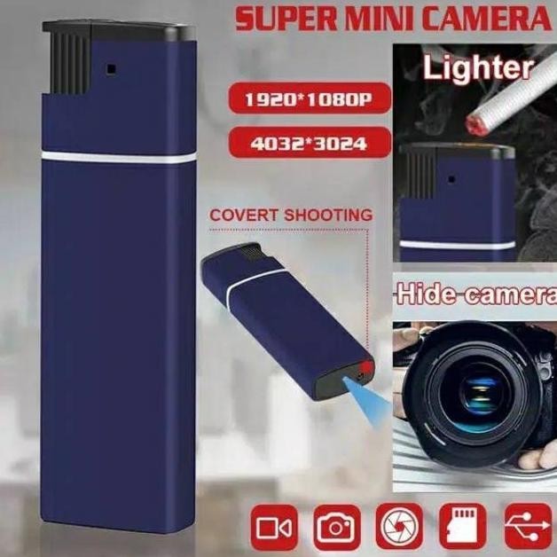 Kamera Pengintai Mini Unik korek api Cricket / Lighter Spy Camera
