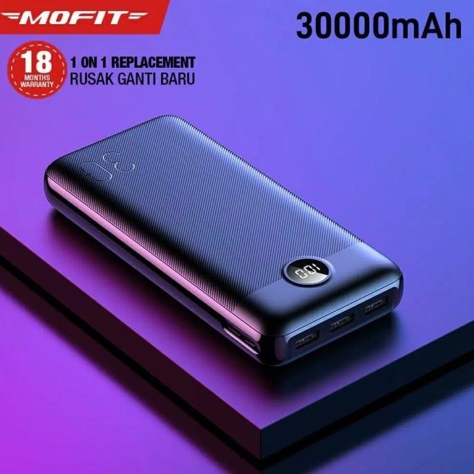 Powerbank Mofit M36 30000 mAh Fast Charge 2.4A