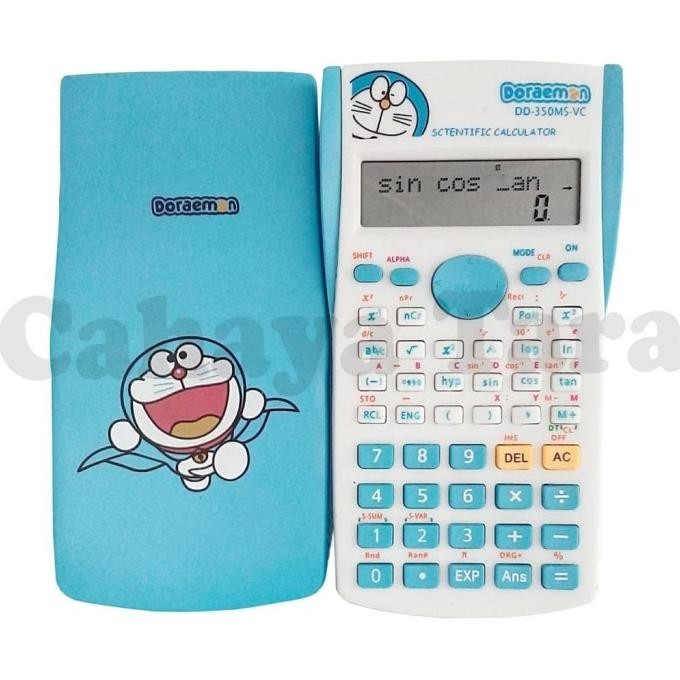 Hot - KALKULATOR SCIENTIFIC HELLO KITTY DAN DORAEMON unik dan lucu ~