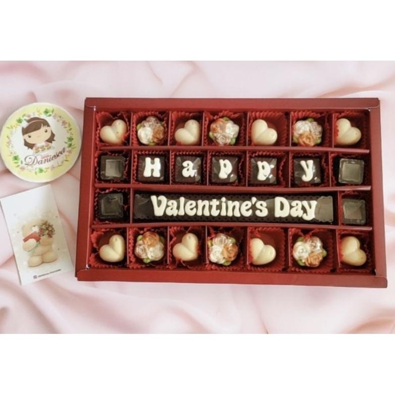 

Promo Akhir Tahun .Vd18 - Chocolate Gift S28B Coklat Ucapan Hadiah Kado Valentine Anniversary Birthday (Ds Bgr) Cod