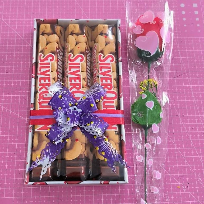 Bisa Cod Coklat Chunky Bar 95Gr / Chunkybar Besar / Coklat Silverqueen / Hadiah Valentine / Coklat V