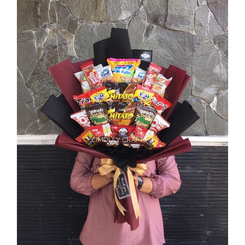 Diskon Besar Bucket Snack Spn 50 Spn 70 Jogja Murah Valentine Bucket Wisuda Diskom