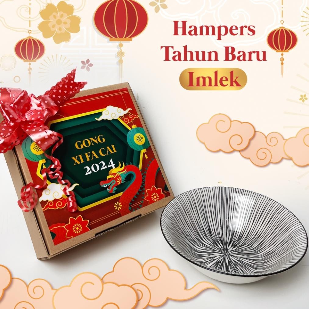 

Diskon Besar Hampers Tahun Baru Imlek | Kado | Hampers Chinese New Year | Mangkok Cantik | Mangkok Jepang | Korea Big Sale