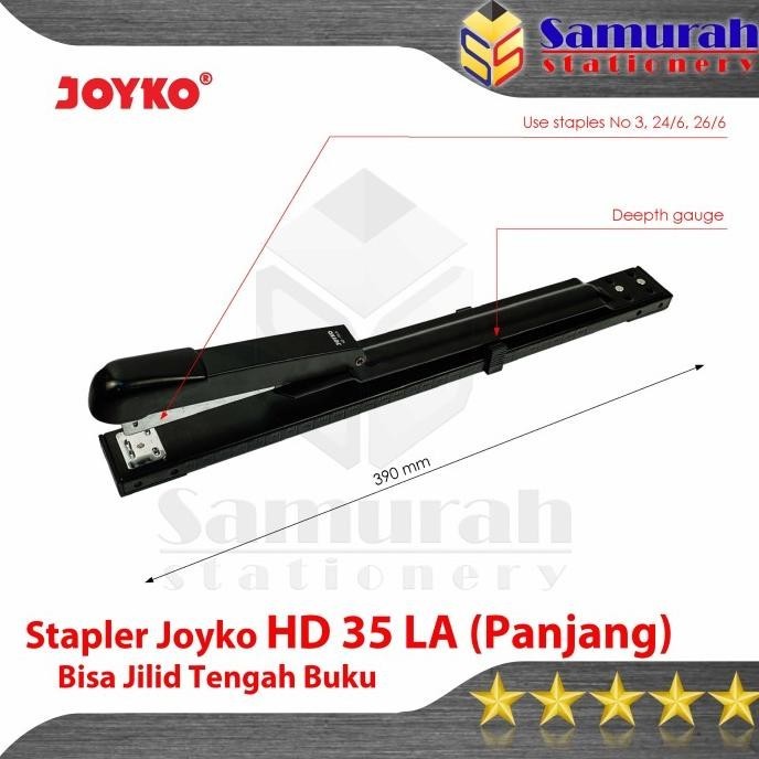 

Stapler Joyko Hd 35La Panjang / Mesin Staples Jilid Tengah Hd35 La