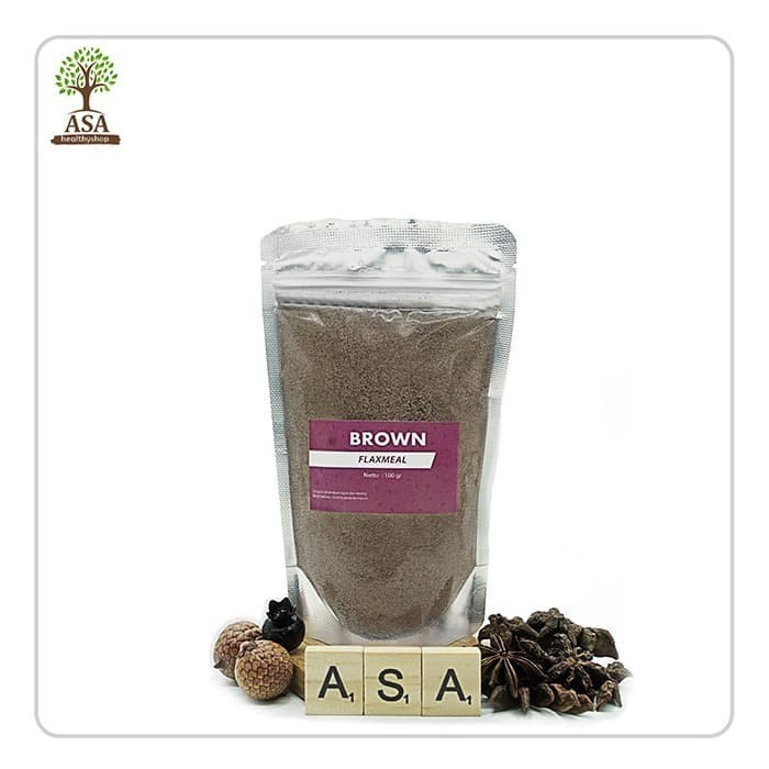 

Ready - Brown Flax Meal / Bubuk Flax Coklat 100 Gram
